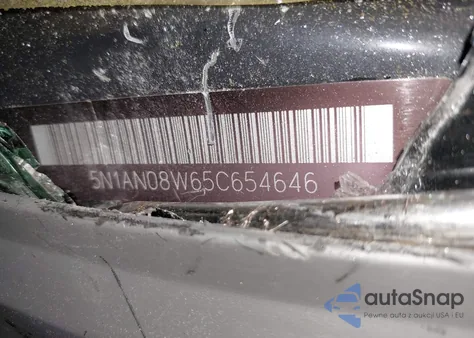 2005 Nissan Xterra S from USA, damaged, VIN 5N1AN08W65C654646